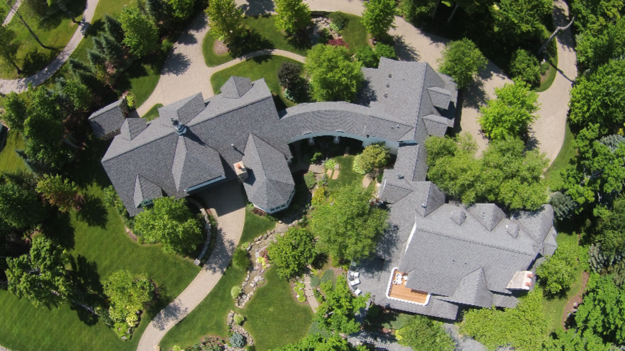 Real Estate Listing shot with a drone.