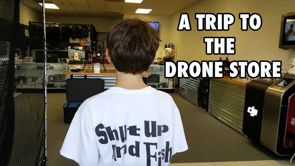 A Trip To The Drone Store