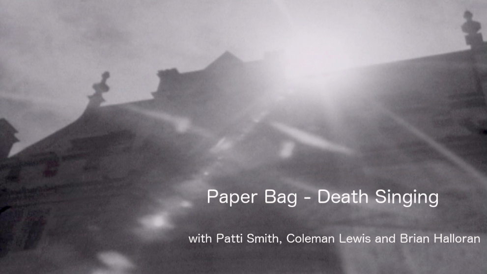 Paper Bag - Death Singing w Patti Smith