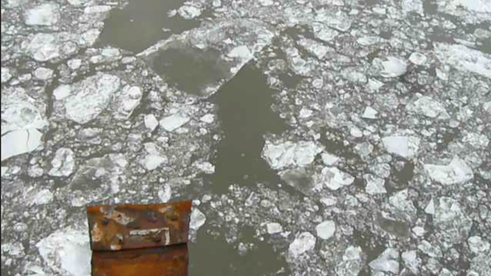 Ice on the Hudson