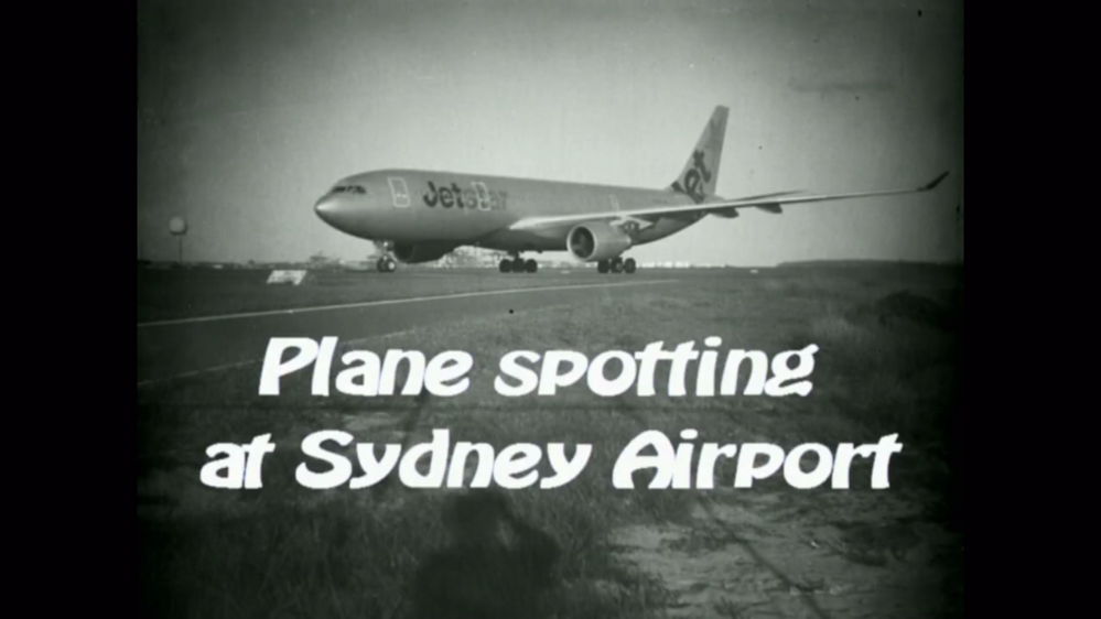 Plane spotting at Sydney Airport