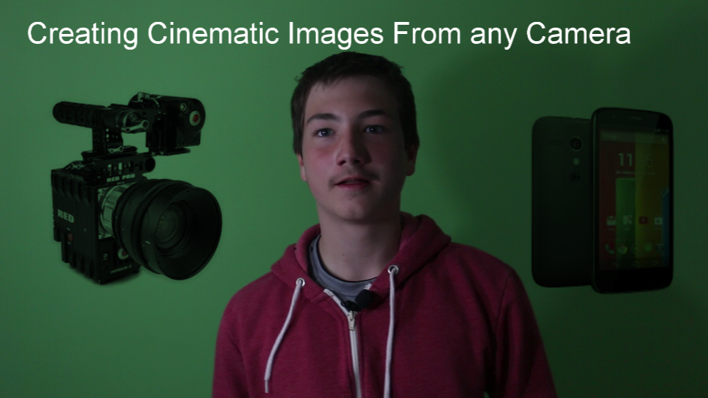 Cinematic Images from any Camera