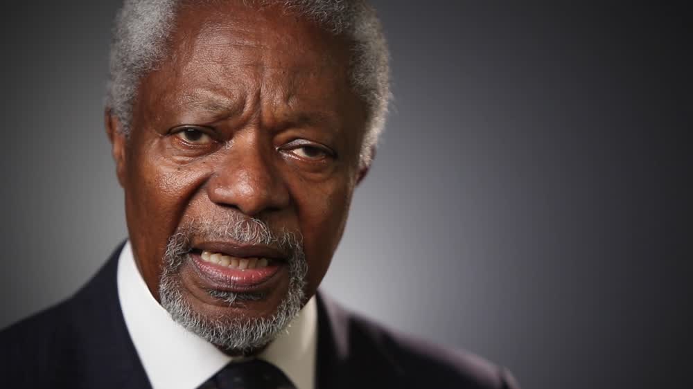 Kofi Annan The World I am Working to create