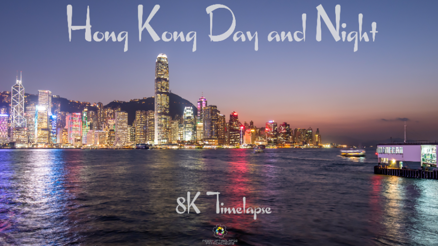 Hong Kong Day And Night
