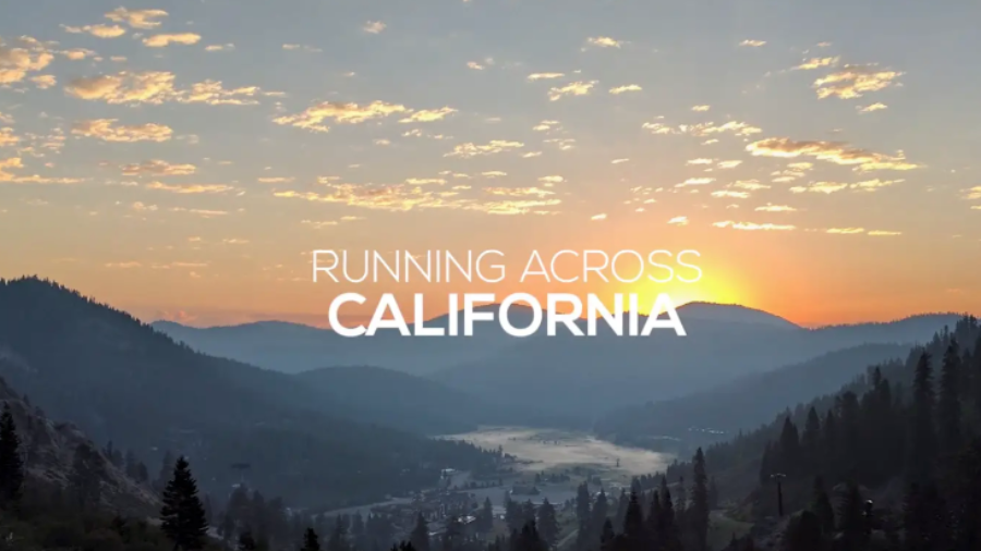 Running Across California