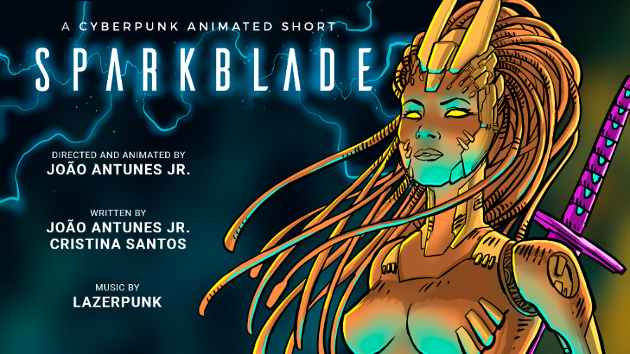 Sparkblade - Animated Cyberpunk Short