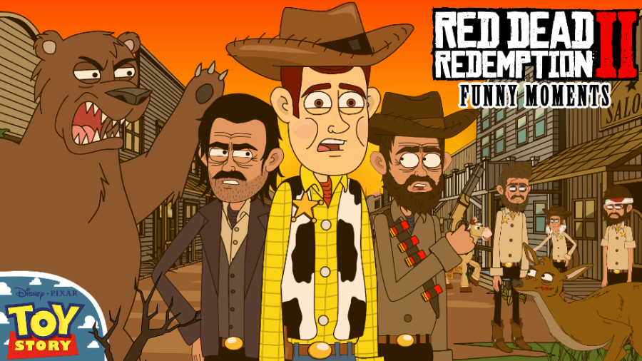 WOODY'S FIRST TIME PLAYING - RED DEAD REDEMPTION II