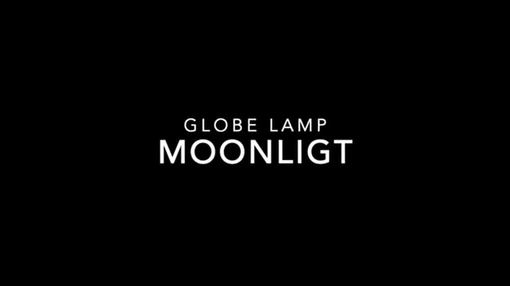 Sweden Crystal Design Moonlight Globe Lamp