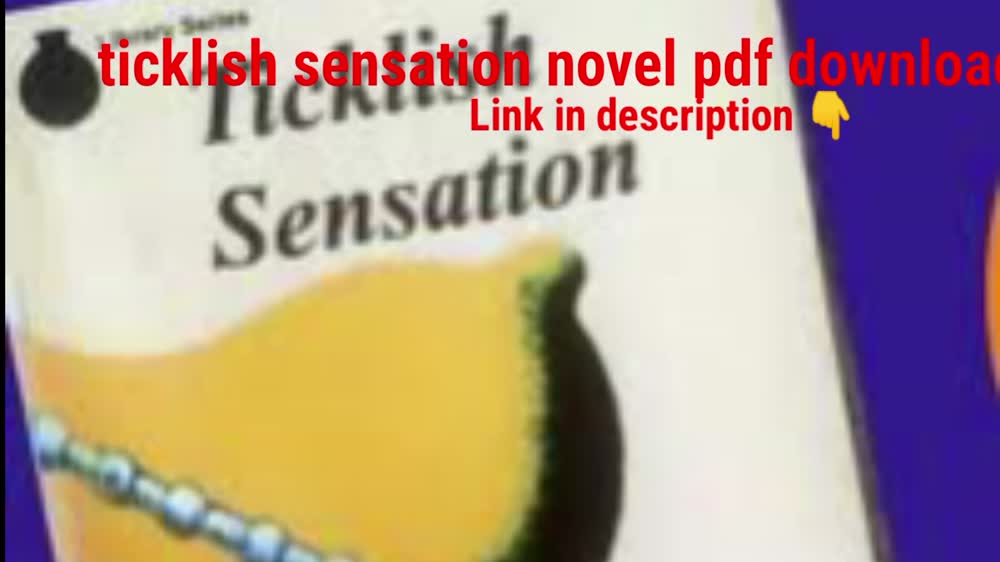 ticklish sensation novel pdf download