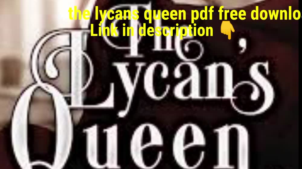 the lycans queen pdf free download