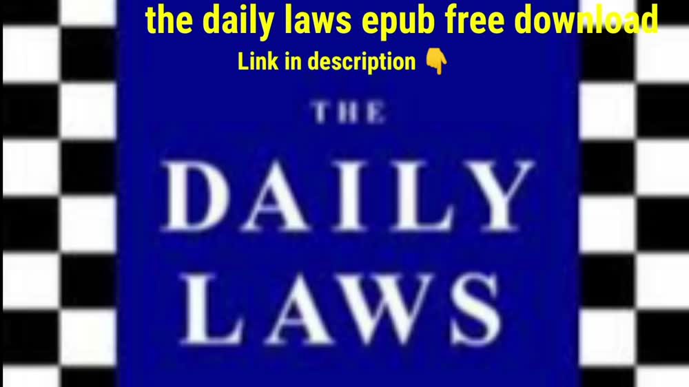 the daily laws epub free download