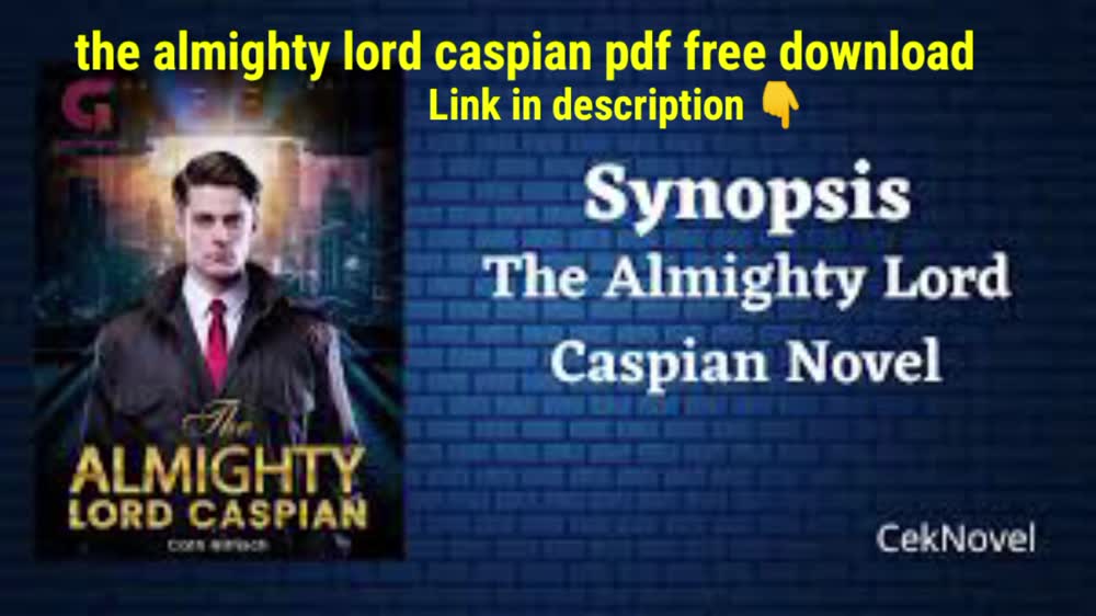 the almighty lord caspian pdf free download