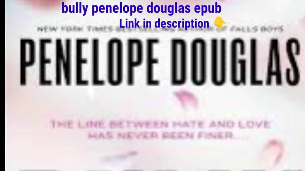 bully penelope douglas epub download