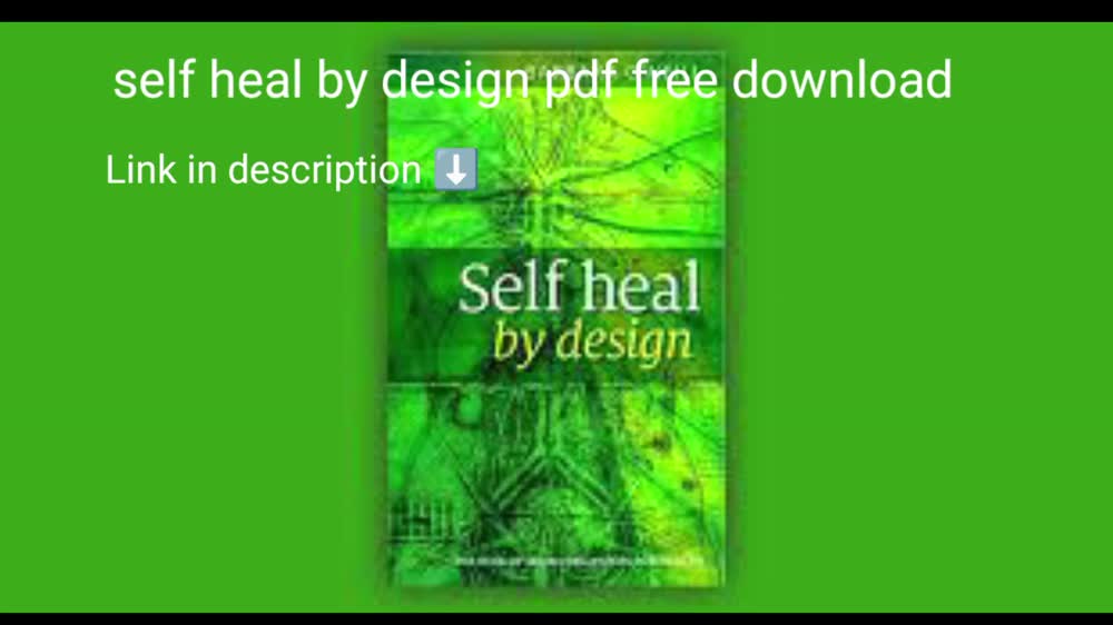 self heal by design pdf free download