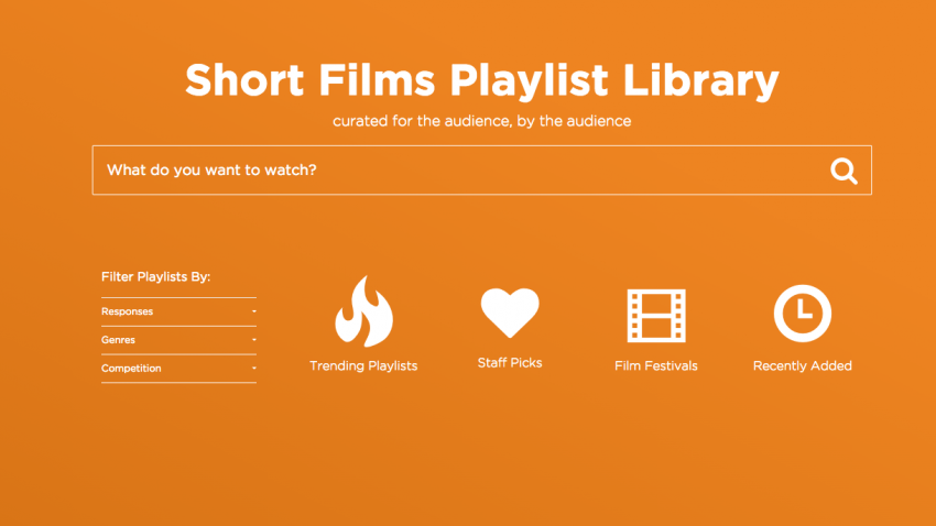 How to make Playlists on The Audience Awards